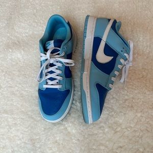 Blue Nike Dunks